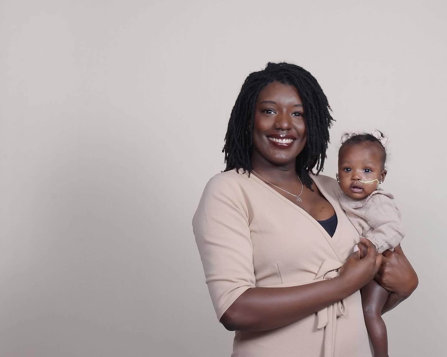Mom and baby Renee — a professional portrait
